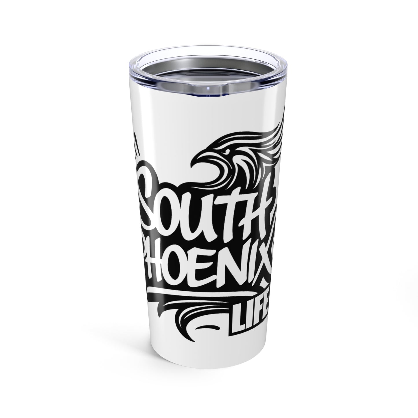Stylish 20oz Tumbler with ‘South Phoenix Life’ Design - Great for Gifting, Travel, or Everyday Use, Unique Drinkware, Eco-Friendly